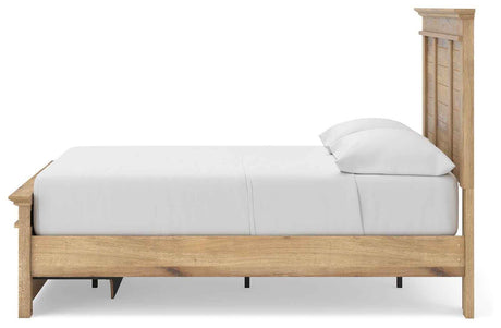 Makidern Tan Full Panel Storage Bed by Ashley at Eve Furniture
