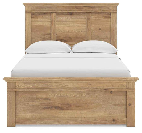 Makidern Tan Full Panel Storage Bed by Ashley at Eve Furniture