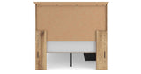 Makidern Tan Full Panel Storage Bed by Ashley at Eve Furniture