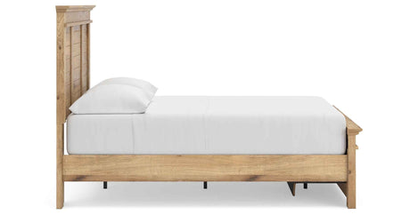 Makidern Tan Full Panel Storage Bed by Ashley at Eve Furniture