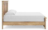 Makidern Tan King Panel Bed by Ashley at Eve Furniture
