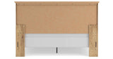 Makidern Tan King Panel Bed by Ashley at Eve Furniture