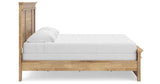 Makidern Tan King Panel Bed by Ashley at Eve Furniture