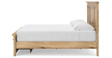 Makidern Tan King Panel Storage Bed by Ashley at Eve Furniture