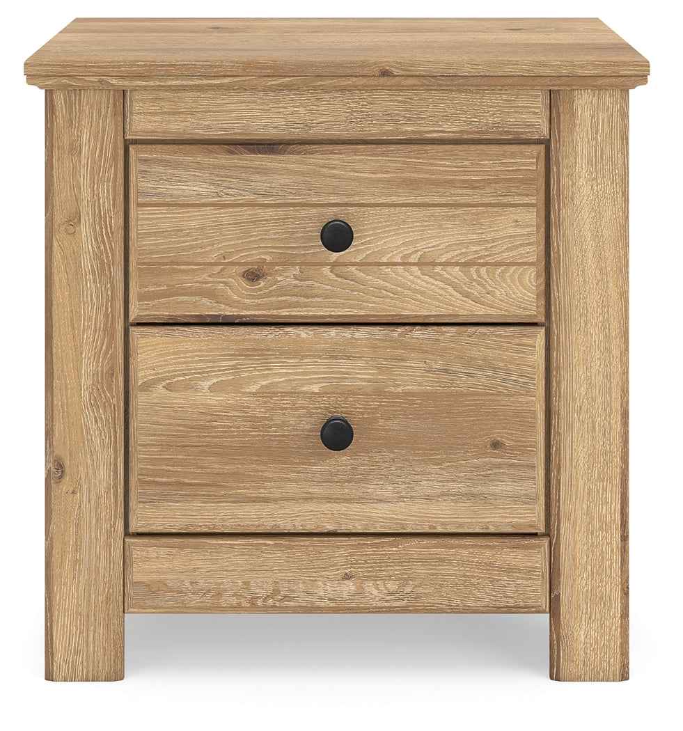 Makidern Tan Nightstand by Ashley at Eve Furniture