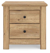 Makidern Tan Nightstand by Ashley at Eve Furniture