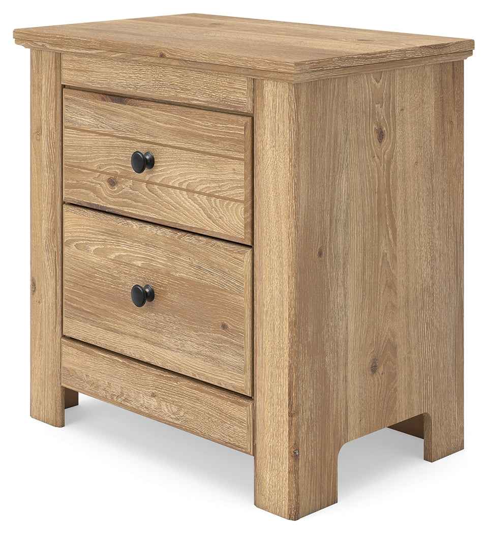 Makidern Tan Nightstand by Ashley at Eve Furniture