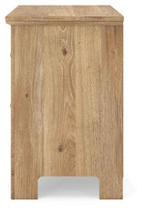 Makidern Tan Nightstand by Ashley at Eve Furniture
