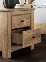 Makidern Tan Panel Storage Bedroom Set with 6 Drawers by Ashley at Eve Furniture