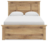 Makidern Tan Queen Panel Bed by Ashley at Eve Furniture