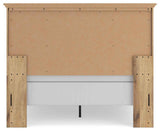 Makidern Tan Queen Panel Bed by Ashley at Eve Furniture