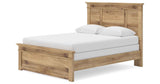 Makidern Tan Queen Panel Bed by Ashley at Eve Furniture