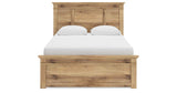 Makidern Tan Queen Panel Bed by Ashley at Eve Furniture