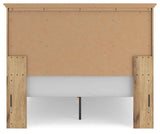 Makidern Tan Queen Panel Storage Bed by Ashley at Eve Furniture