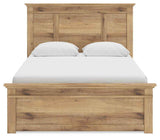 Makidern Tan Queen Panel Storage Bed by Ashley at Eve Furniture