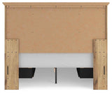 Makidern Tan Queen Panel Storage Bed by Ashley at Eve Furniture