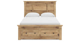 Makidern Tan Queen Panel Storage Bed by Ashley at Eve Furniture