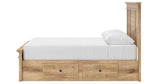 Makidern Tan Queen Panel Storage Bed by Ashley at Eve Furniture