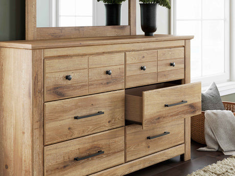 Makidern Tan Storage Youth Panel Bedroom Set with 4 Drawers by Ashley at Eve Furniture