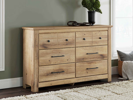 Makidern Tan Storage Youth Panel Bedroom Set with 4 Drawers by Ashley at Eve Furniture