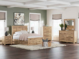 Makidern Tan Storage Youth Panel Bedroom Set with 4 Drawers by Ashley at Eve Furniture