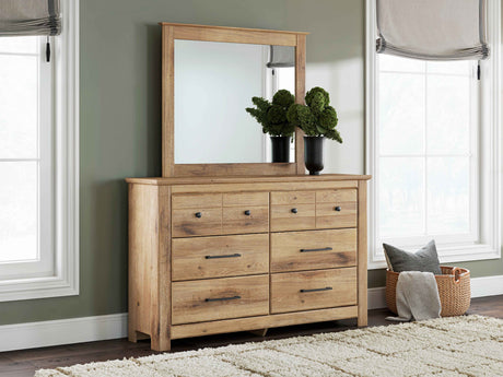 Makidern Tan Storage Youth Panel Bedroom Set with 6 Drawers by Ashley at Eve Furniture