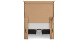 Makidern Tan Twin Panel Storage Bed by Ashley at Eve Furniture