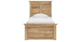 Makidern Tan Twin Panel Storage Bed by Ashley at Eve Furniture