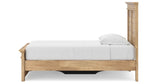 Makidern Tan Twin Panel Storage Bed by Ashley at Eve Furniture