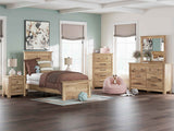 Makidern Tan Youth Panel Bedroom Set by Ashley at Eve Furniture