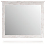 Makidern Whitewash Bedroom Mirror by Ashley at Eve Furniture