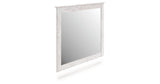 Makidern Whitewash Bedroom Mirror by Ashley at Eve Furniture