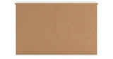 Makidern Whitewash Dresser by Ashley at Eve Furniture