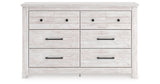 Makidern Whitewash Dresser by ASHLEY FURNITURE at Eve Furniture