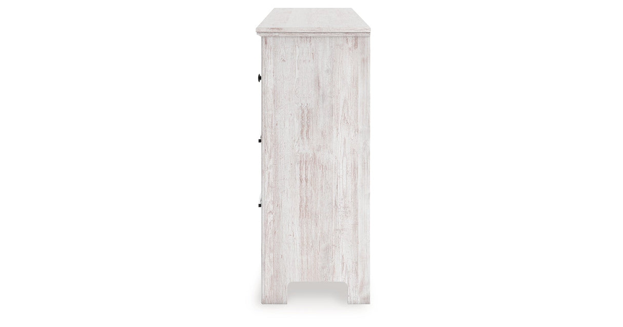 Makidern Whitewash Dresser by ASHLEY FURNITURE at Eve Furniture