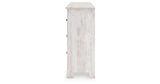 Makidern Whitewash Dresser by ASHLEY FURNITURE at Eve Furniture