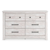 Makidern Whitewash Dresser by ASHLEY FURNITURE at Eve Furniture