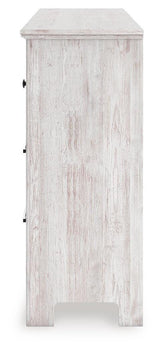 Makidern Whitewash Dresser by ASHLEY FURNITURE at Eve Furniture
