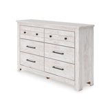 Makidern Whitewash Dresser by ASHLEY FURNITURE at Eve Furniture