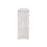 Makidern Whitewash Dresser by ASHLEY FURNITURE at Eve Furniture