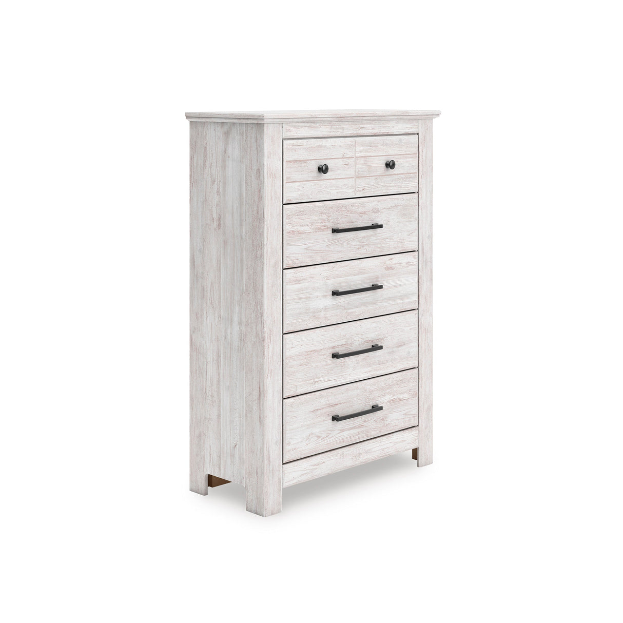 Makidern Whitewash Panel Bedroom Set by Ashley at Eve Furniture