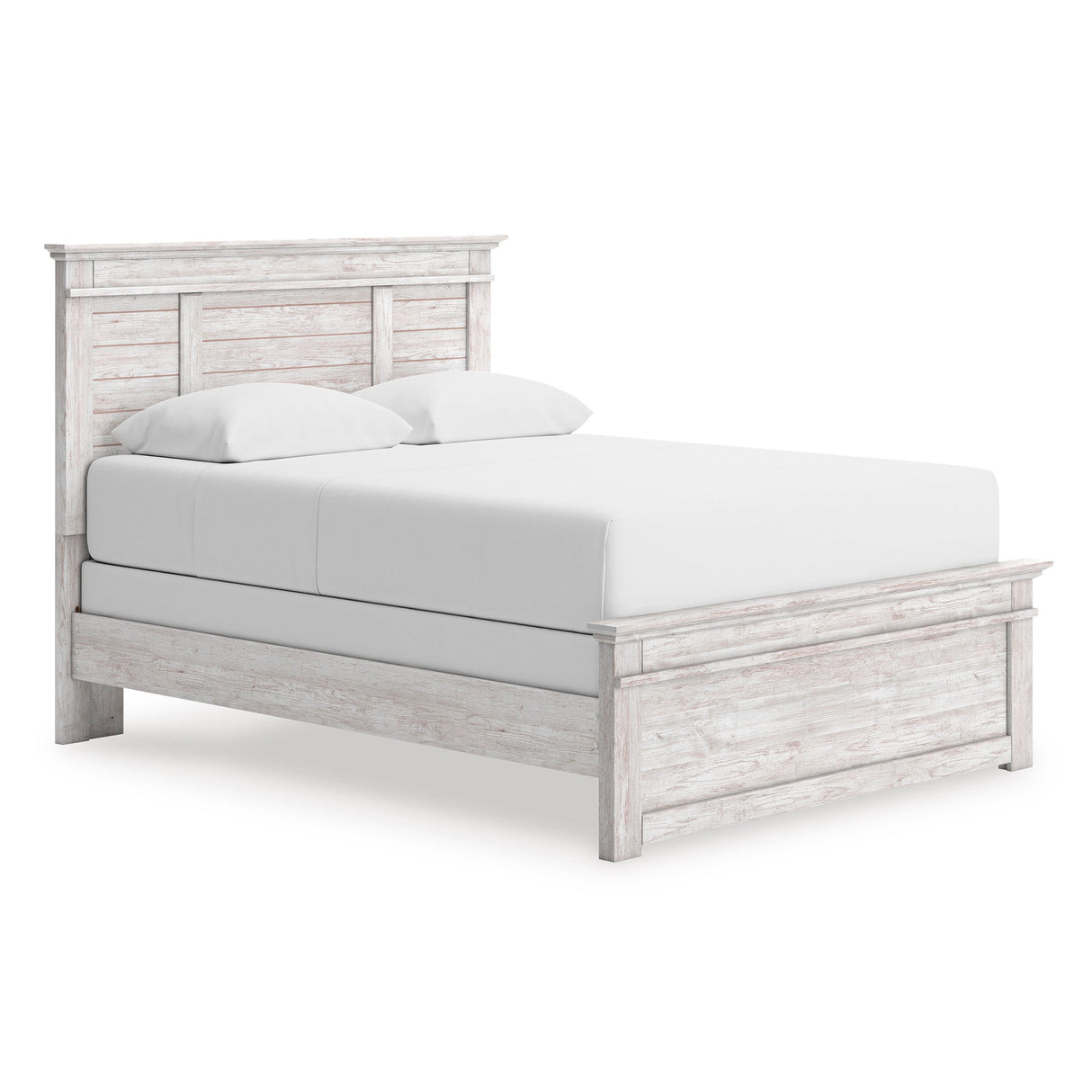 Makidern Whitewash Panel Bedroom Set by Ashley at Eve Furniture