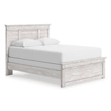 Makidern Whitewash Panel Bedroom Set by Ashley at Eve Furniture