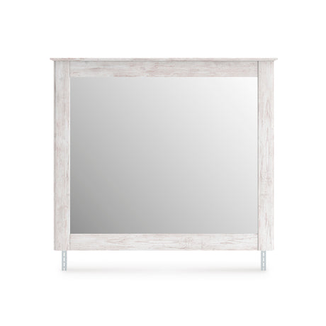 Makidern Whitewash Panel Bedroom Set by Ashley at Eve Furniture