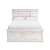 Makidern Whitewash Panel Bedroom Set by Ashley at Eve Furniture