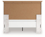 Makidern Whitewash Queen Panel Bed by Ashley at Eve Furniture