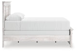Makidern Whitewash Queen Panel Bed by Ashley at Eve Furniture