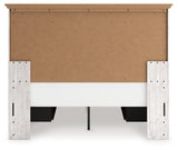Makidern Whitewash Queen Panel Storage Bed by Ashley at Eve Furniture