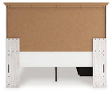 Makidern Whitewash Queen Panel Storage Bed by Ashley at Eve Furniture