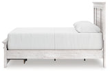 Makidern Whitewash Queen Panel Storage Bed by Ashley at Eve Furniture